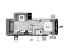 2024 Grand Design Imagine 2500RL Travel Trailer at Grand Design - Greeneway RV STOCK# 10948 Floor plan Image