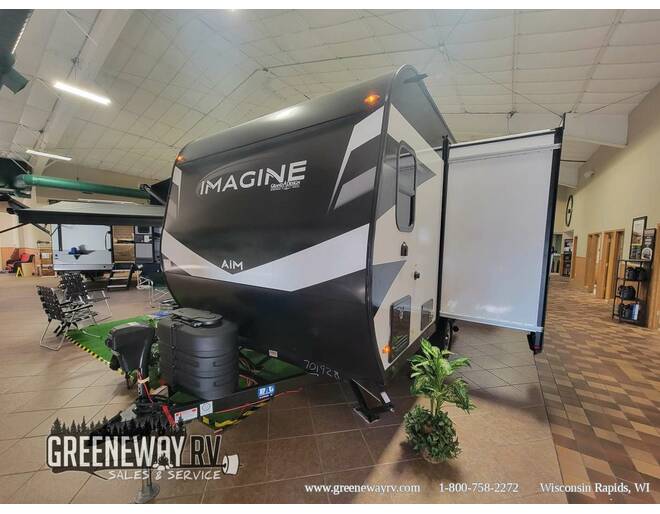 2024 Grand Design Imagine AIM 14MS Travel Trailer at Grand Design - Greeneway RV STOCK# 11011 Exterior Photo