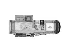 2020 Grand Design Reflection 297RSTS Travel Trailer at Grand Design - Greeneway RV STOCK# 11064A Floor plan Image