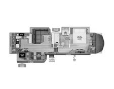 2025 Grand Design Influence 3203GK Fifth Wheel at Grand Design - Greeneway RV STOCK# 11305 Floor plan Image